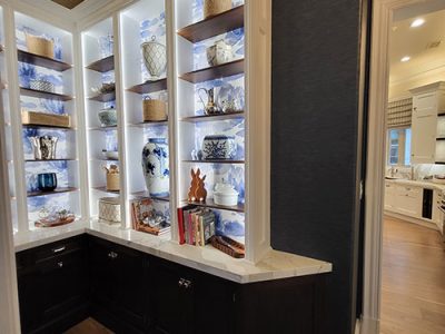 Butler S Pantry Cabinet Installation