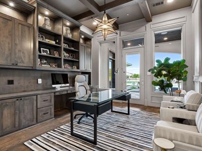 Custom Home Office Construction
