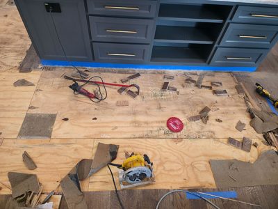 Kitchen Flooring Replacement