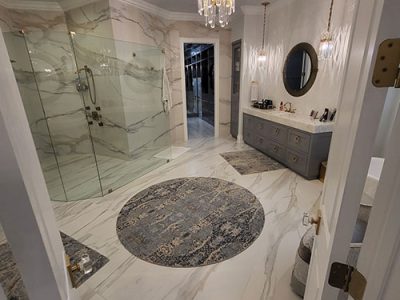 Master Bathroom Construction