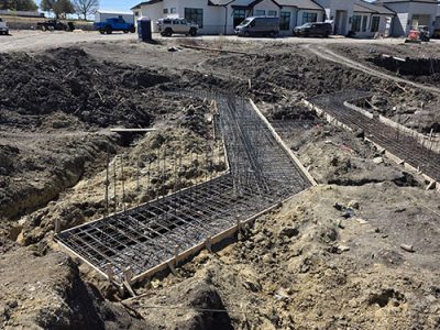 New Reinforced Concrete Tie Beam
